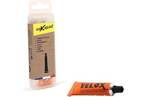 esKapad Colle pour Rustines, Pièces de Réparation Vélo, 10ml