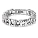 Produktbild YSM 316L Edelstahl-Armband 215mm "X" Shape modisch Männer Armband-Charme-Armband-Armband