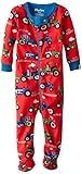 Hatley Baby Boys 0-24m Footed Coverall Farm Tractors Footies