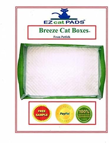 EZ Cat Generic Replacement Pads for Tidy Cat Breeze Litter Box SystemÃ'Â® 40 pads by Petfolk