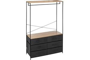 5 FIVE SIMPLY SMART 5five - Dressing penderie 6 tiroirs tissa