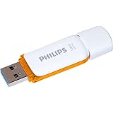 Clés USB 3.0 Philips Snow Edition 128 Go Orange