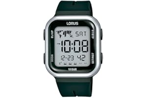 Lorus Mężczyźni Zegarek, Czarny, 38 mm