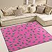 Produktbild ingbags Super Weich Moderner iphone4-watermelon, ein Wohnzimmer Teppiche Teppich Schlafzimmer Teppich für Kinder Play massiv Home Decorator Boden Teppich und Teppiche 160 x 121,9 cm, multi, 63 x 48 Inch