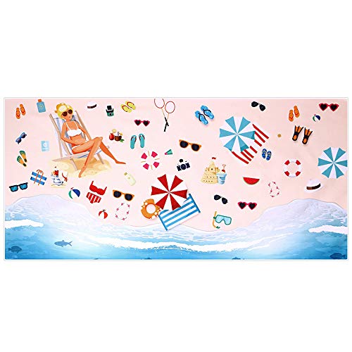 Preisvergleich Produktbild Mikrofaser Travel Strandtuch, Strandhandtuch, Schnell Trockenes Handtuch, Handtücher Groß, Stranddecke, Reisehandtuch, Leichtes Saugfähiges Schnelles Trockenes übergroße Handtücher 160*80cm