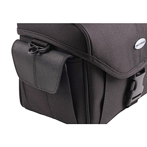 Trax TCB 40  cam  scope Camera Primus       et Bridge Camera Sac Noir pour Panasonic DMC FZ200  pour  par exemple  FZ150  Canon PowerShot SX50  Nikon L820       P