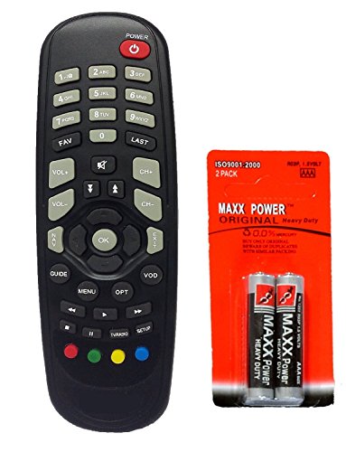SaleOn 157 Setup Box Remote Control for GTPL (Black) RS.179.00