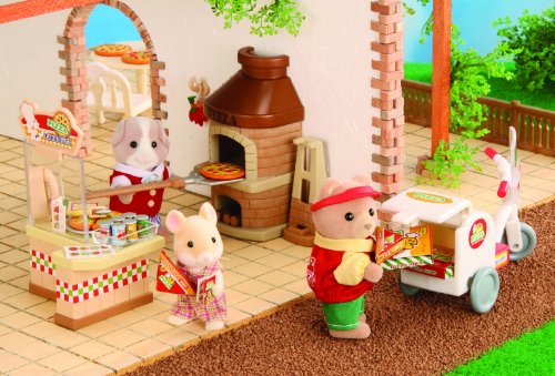 Imagen 2 de Sylvanian Families 2788  - Horno-pizzeria de juguete [Importado de Alemania]