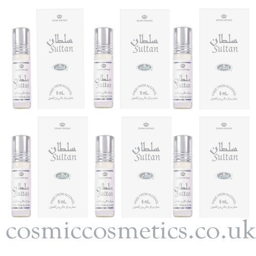 Sultan Al-Rehab concentrated perfume for men 6x6ml