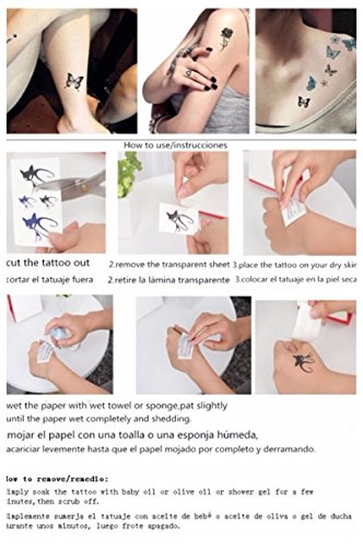 Party Tattoos, Henna Style tattoo Armband, tattoo Kette - 2