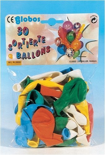 Packung mit 30 Ballons GLOBOS 30650 [Spielzeug] [Spielzeug] [Spielzeug]