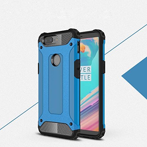 RockweyÂ® Oneplus 5T case,TPU + PC,durable,Shock-Proof,perfect match Oneplus 5T(blue)