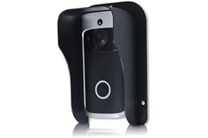 dgyezhao Protector de lluvia para timbre de puerta, protección contra la intemperie, antideslumbrante, adecuado para timbre de puerta de anillo, intercomunicador, enchufe y cerradura de código