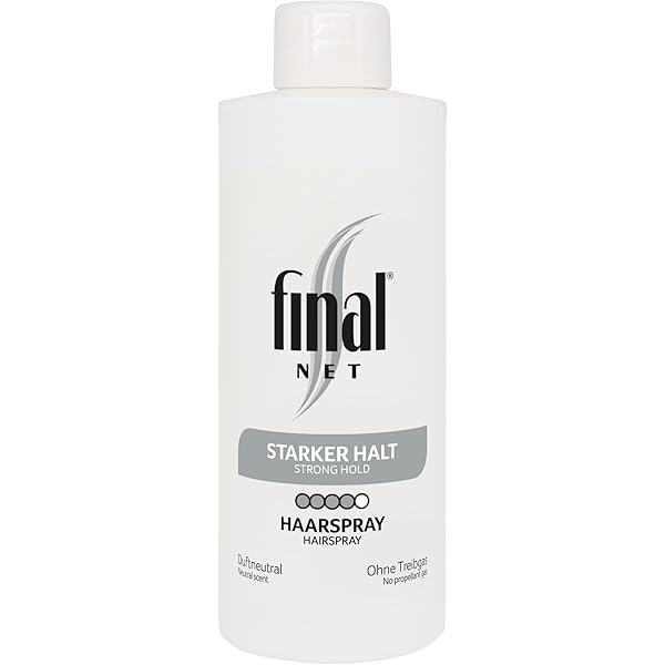 Produktbild von Final NET Extra Starker Halt - Fixing Spray, Glanzspray Für Locken Und Glatte Haare, Haarspray Unparfümiert Für Damen Und Herren, Austauschflasche - 125 Ml