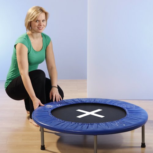 Ultrasport Trampolin Jumper 96 cm Ø – 6 Füße – 32 Federn - 6