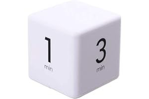 ZONSUSE Kuchenny cyfrowy wyświetlacz odliczanie lub odliczanie, zegar stoper, wyświetlacz LED, regulowany głośny sygnał dźwiękowy, unikalny design 2021, zegar grawitacyjny do gotowania, prysznica,