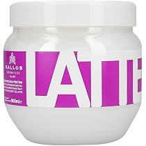 Kallos Latte Haarmaske 800 Ml – Für Trockenes Haar, Spendet Feuchtigkeit & Macht Es Geschmeidig