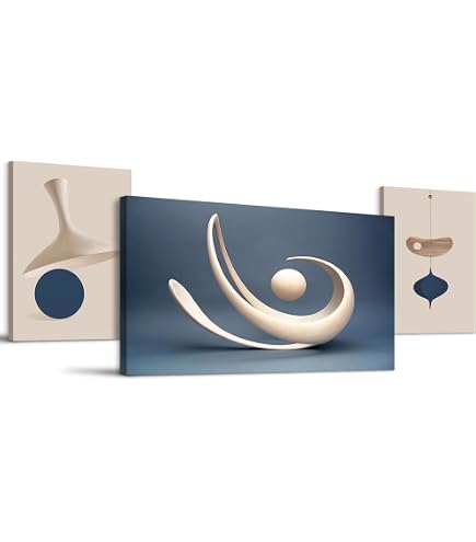 Quadro Fotografico 3 Parti Paesaggio Mare Vintage – Conchiglie E Sabbia, 97x62 Cm, Stampa Su Legno, Pronto Da Appendere