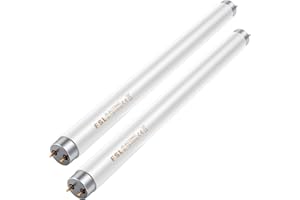 Buzbug Mosquito Killer - Bombillas de repuesto MA-015, Bug Zapper con luz UV de 20 W, cobertura de 2000 pies cuadrados, 5000 horas de vida útil, color blanco, paquete de 2