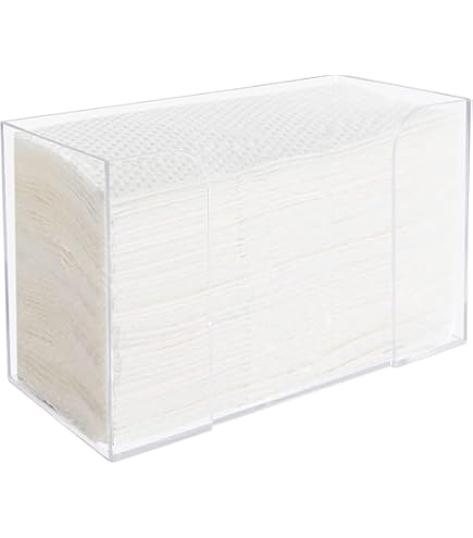 Distributeur De Serviettes En Papier Multi-Pli | Avec Fond Antidérapant Et Fenêtre De Visibilité | Pour Cuisine, Salle De Bain, Bureau