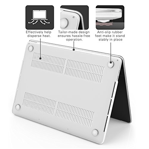 MoKo H  lle f  r MacBook Pro 13 2016 - Schlank Matte Harte PC Schale Sch  tzh  lle Case Cover Etui f  r das neue Apple MacBook Pro 13 Zoll A1706   A17