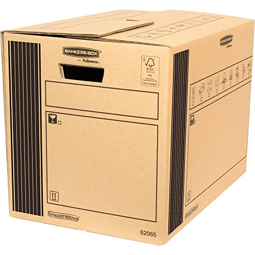 Bankers Box 6206502 - Caja de transporte y mudanza resistente 35 x 37 x
50 cm una unidad