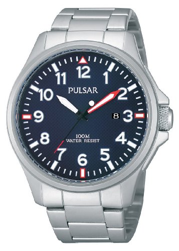 Pulsar Uhren Herren-Armbanduhr XL Sport Analog Quarz Edelstahl PG8219X1 Pulsar Uhren Herren-Armbanduhr XL Sport Analog Quarz Edelstahl PG8219X1
