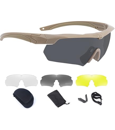 Occhiali Di Protezione UV Con Lenti Trasparenti - Per Lavoro, Sport E Fai-da-te - Foto 14