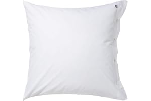 Lexington - Pin Point - Cushion Cover, Bed Linen, Pillow - Colour: White - 40 x 80 cm - Cotton