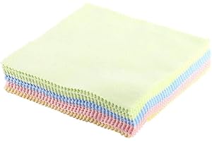 VBESTLIFE 70 PCS Panno da Pulizia per Schermo, Panno Quadrato di Microfibra Pulizia di Obiettivo di Fotocamera Schermo LCD del Telefono Panno per Pulizia della Polvere per Occhiali