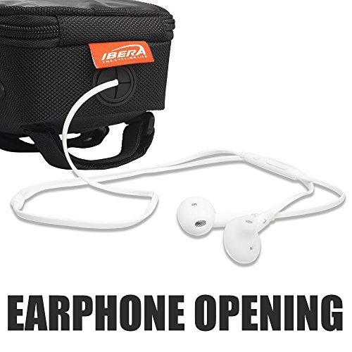 Ibera Fahrrad-Rahmentasche, Lenkertasche, Handytasche für 6″ Bildschirm, Top Tube Bag for 6″ Cell Phone Screens - 3