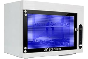 Futchoy Desinfektion Salons Sterilisator UV-Desinfektionsschrank Nagelstudio Sterilizer für Salon-Sterilisatorschränke Drei Timing-Modi Sterilisatoren Ultraviolett & Ozon 360 °