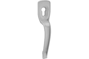 THIRARD - Poignée Extérieure Seule pour Porte de Garage - Aluminium - Usage Pratique - Sécurité Optimale - Installation Facile - Finition Laquée - Blanc