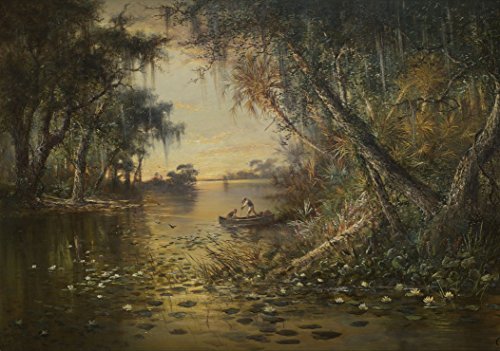 Preisvergleich Produktbild Charles Christian Eisele: Evening on the Suwannee River, 1885