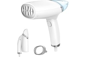 Annmiir Défroisseur vapeur Vertical de voyage, Chauffage rapide en 30s, 1000W Portable Garment Steamer de Voyage