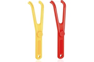 UENXRXE 2 Stück Dental Floss Halter,Floss Pick,Dental Floss Holder Interdentalreinigung Mundhygiene Zahnreinigung Dentalprodukte Perfekt Für Familien Hotels Und Reisen
