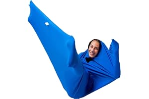 BOSSGE Helkroppssensorisk strumpa Sensory Sox - Djup tryckstimulering for barn och vuxna med sensoriska bearbetningsstörningar eller autism (Color : Green, Size : XL/X-Large-74 * 165cm)