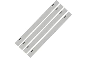 DIRTECH 10-1/5 Inch HSS Planer Blades Knives Replacement for Dewalt DW50 D27300 DE7333-XJ DW733S,Scheppach HMC 260 Electric Planer Accessories 10-1/5" x 4/5" x 1/8", 4 Pack