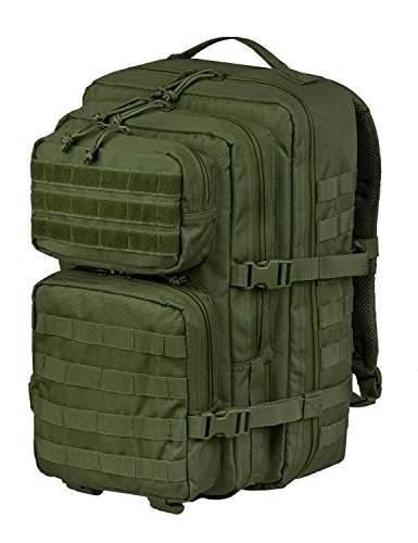 Multifunktionsrucksack im Armystyle für Schule Sport und Freizeit in verschiedenen Farben Oliv