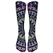 Produktbild Rundafuwu Bohemia Art Sports Long Comfortable Sockens Calf High Novelty Socken Unisex 50CM