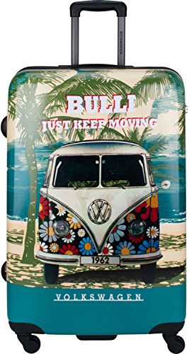 Preisvergleich Produktbild Volkswagen Luggage Collection Bulli 4-Rad Trolley 78cm mehrfarbig