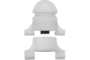 DollaTek 2 packs 2 in 1 sea fishing LED Rod Tip Night Light Fish Biting Alarm Electronic Bite Alarm with Motion Sensor Alarm Light Glow Stick Replacement Clip on Fish Bite Alarm