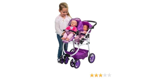 ella twin doll stroller