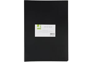 Q-CONNECT kf15390 portalistino – A3, 20 Buste, Nero