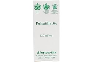 Ainsworths 30C Pulsatilla Homoeopathic Remedy - Pack of 120 Tablets