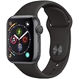 Apple Watch Series 4 44mm (GPS) - Cassa In Alluminio Color Grigio Siderale Con Nero Cinturino Sport (Ricondizionato)