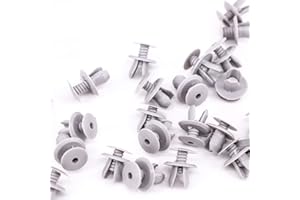 F SEASON 50Pcs Plastic Rivets Clips Bumper Trim Panel Lining Clips for T4 T5