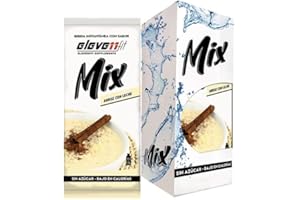 ELEVENFIT Eleven Fit Mix Instantáneo Sabor Arroz Con Leche | Prepara 1.5L de Bebida Saludable, Sin Azúcar y Baja en Calorías | Ideal para mezclar con Leche, Cocinar y Preparar Postres | Caja de 12 Sobres