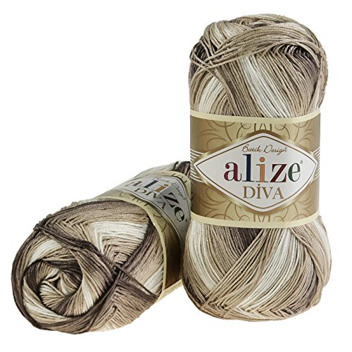 Strickgarn ALIZE DIVA - 100g, Farbe 1815 cool sahara