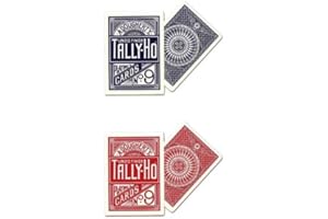 BICYCLE 12 mazzi Carte Tally-Ho Circle Back